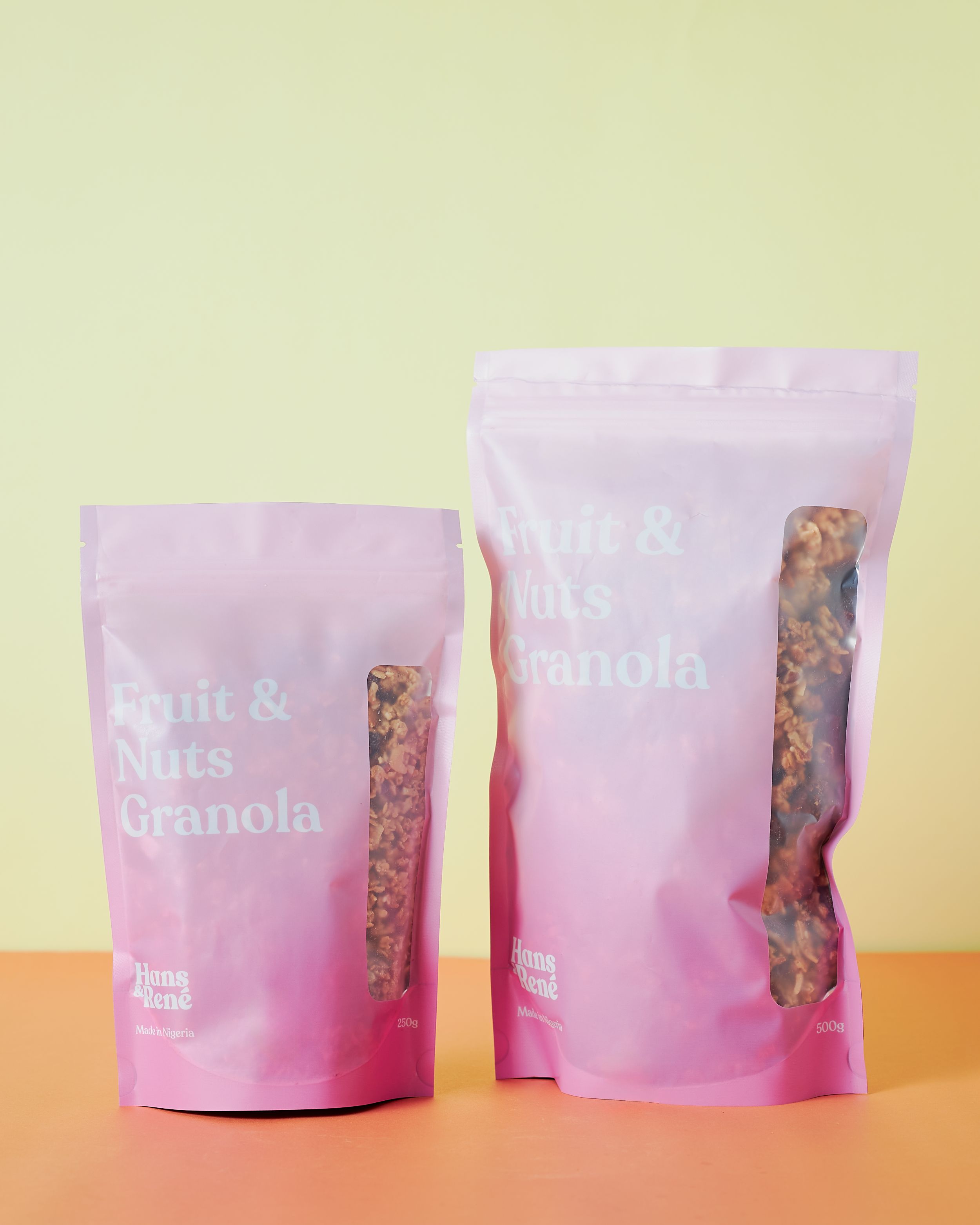 fruits and nuts granola