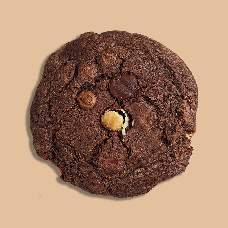 Triple Chocolate Chip Cookie