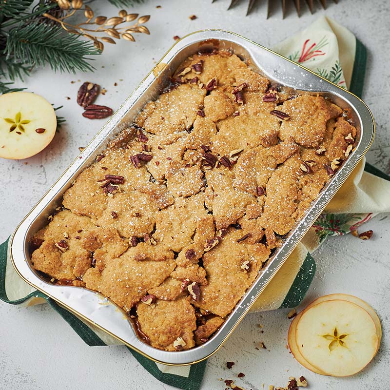 Apple Pecan Cobbler