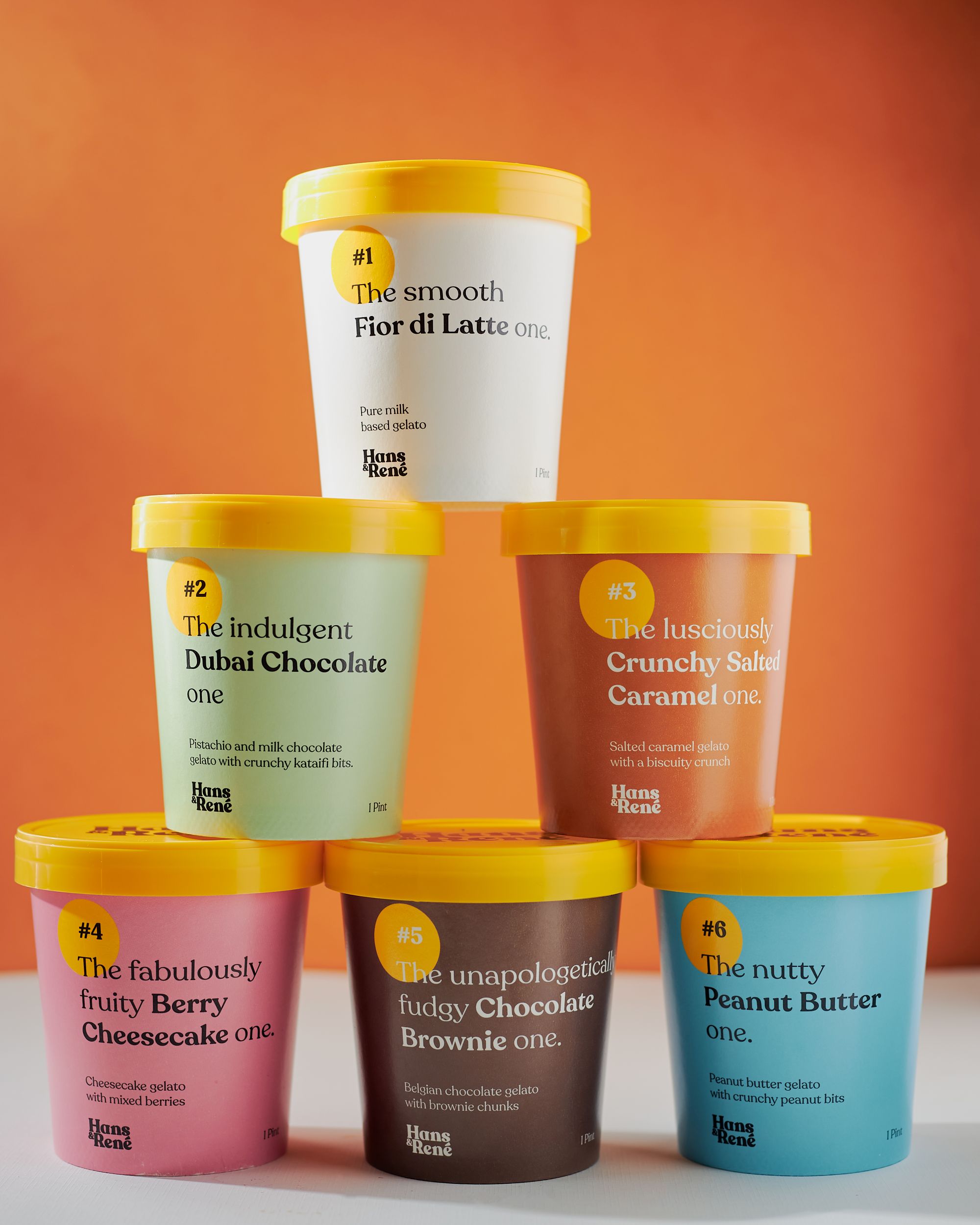 Gelato Tubs (1 pint)